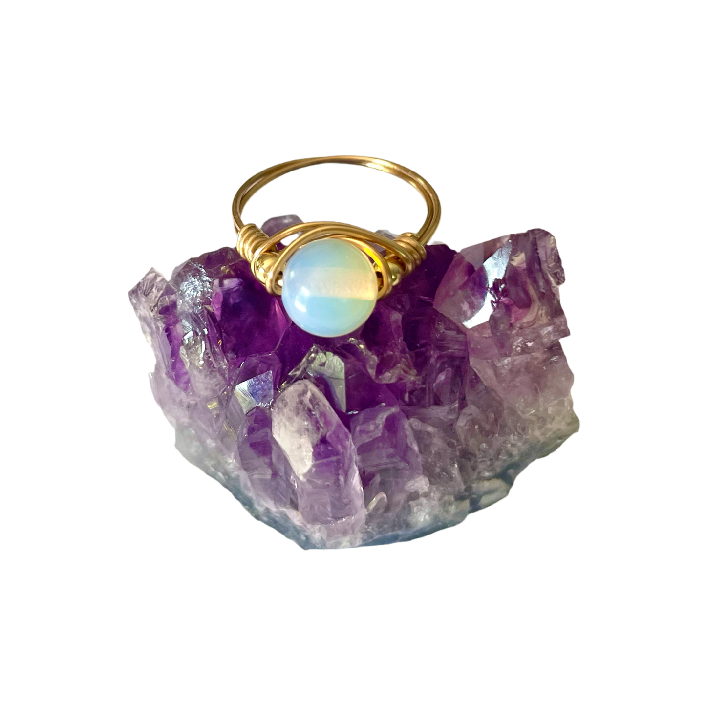 Opalite Goddess Ring