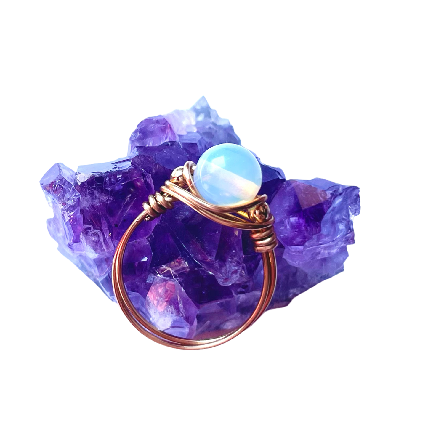 Opalite Goddess Ring