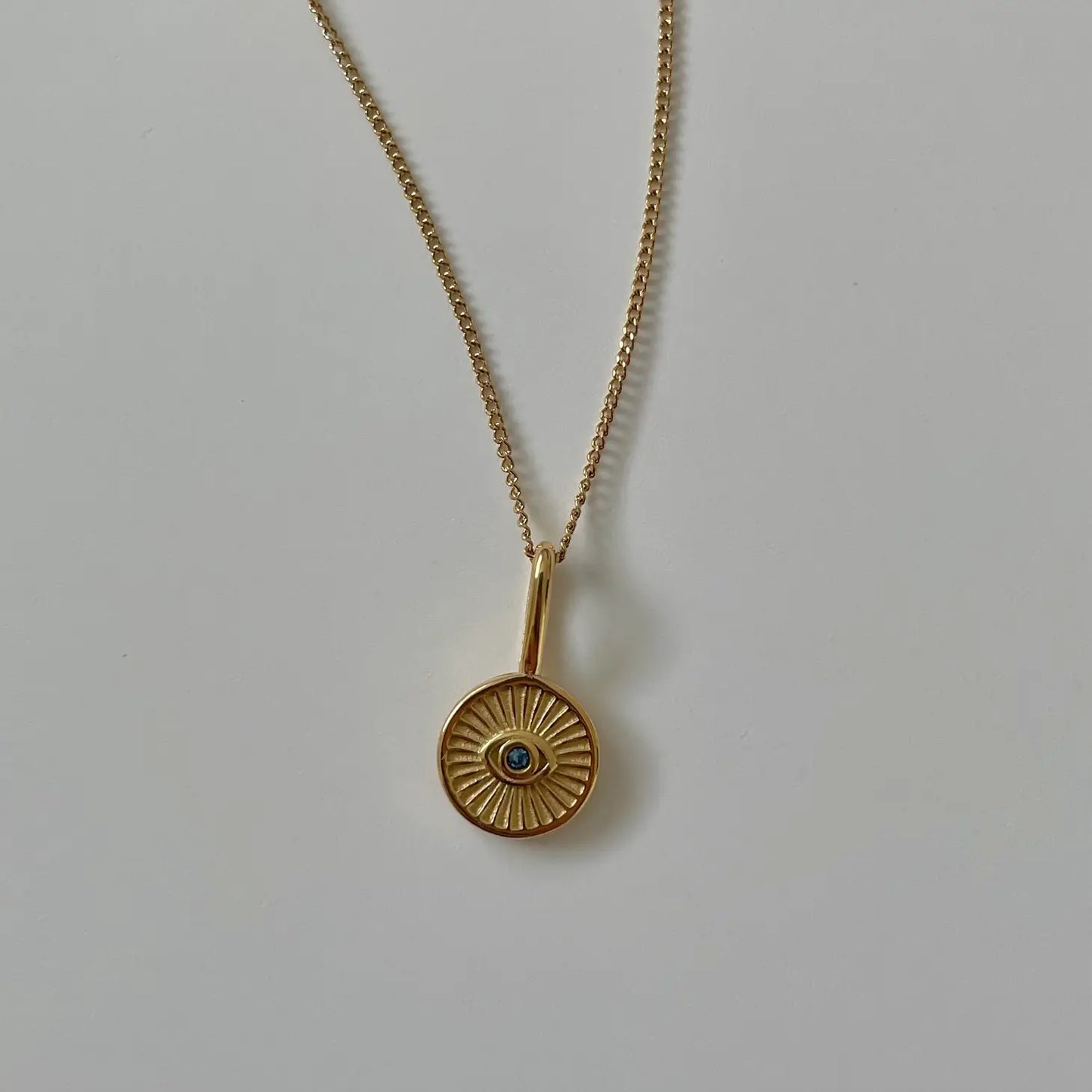 "Good things are coming" Evil Eye 2.0 Necklace Gold