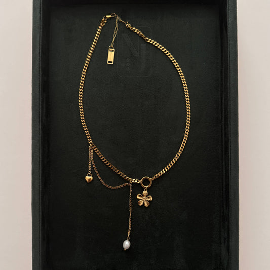 Willow Necklace - Gold