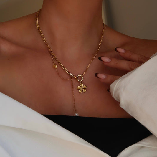 Willow Necklace - Gold